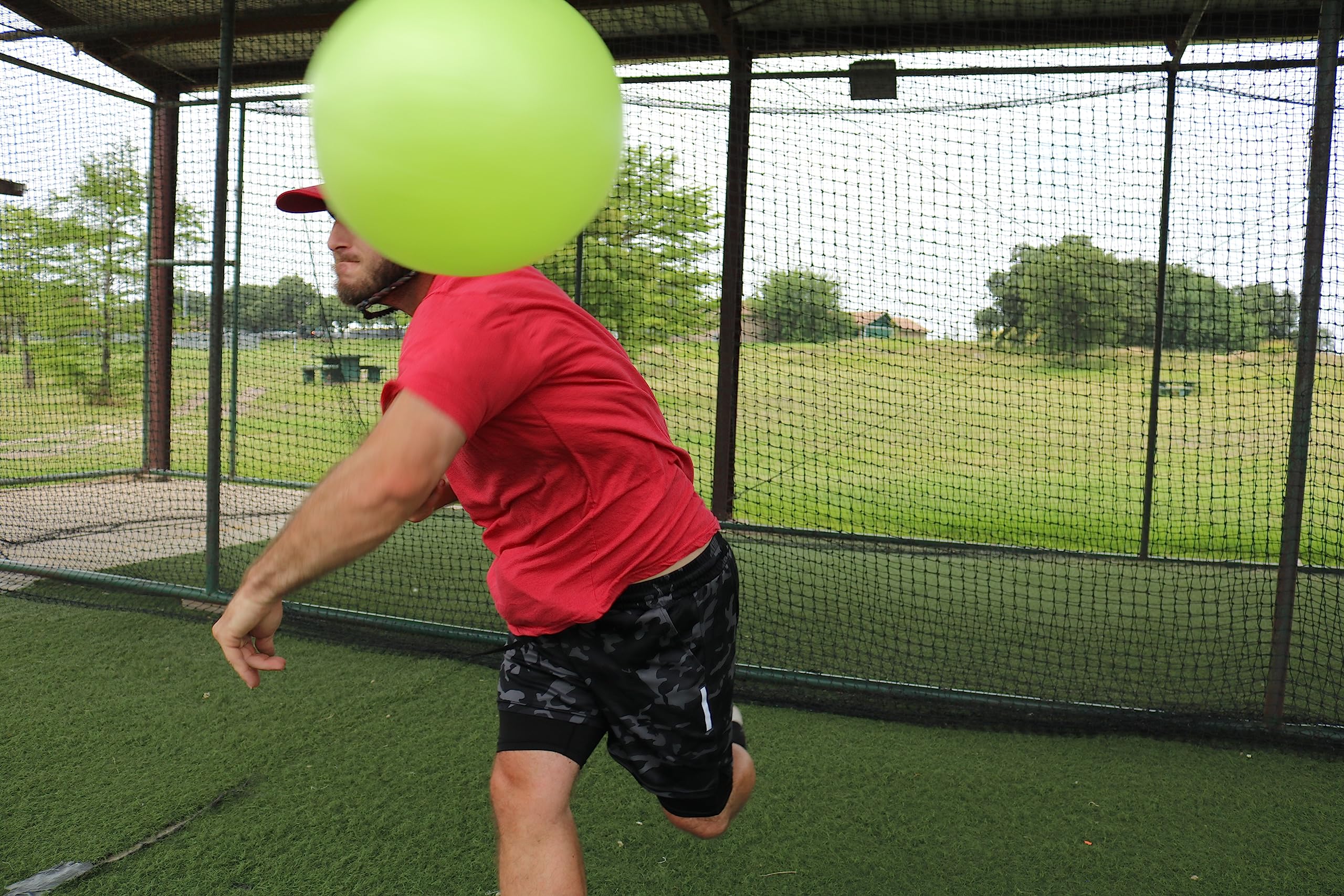 Tap Connection Ball, 9In-12In, Improve Arm Action, Perfect For Pilates, Stay Connected While Hitting, Pitching, And Catching