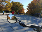Hafny E13 Approved E-Bike Mirror, Large Surface Bar End Bike Mirror, Hd Automotive Glass Bicycle Mirror, Safe Blast-Resistance C