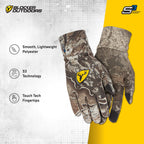 Scentblocker Shield Series S3 Touch Text Gloves, Hunting Gloves For Men (Rt Excape, Medium)