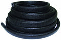Taco Metals Flexible Vinyl Trim, Black, 1/2-Inch