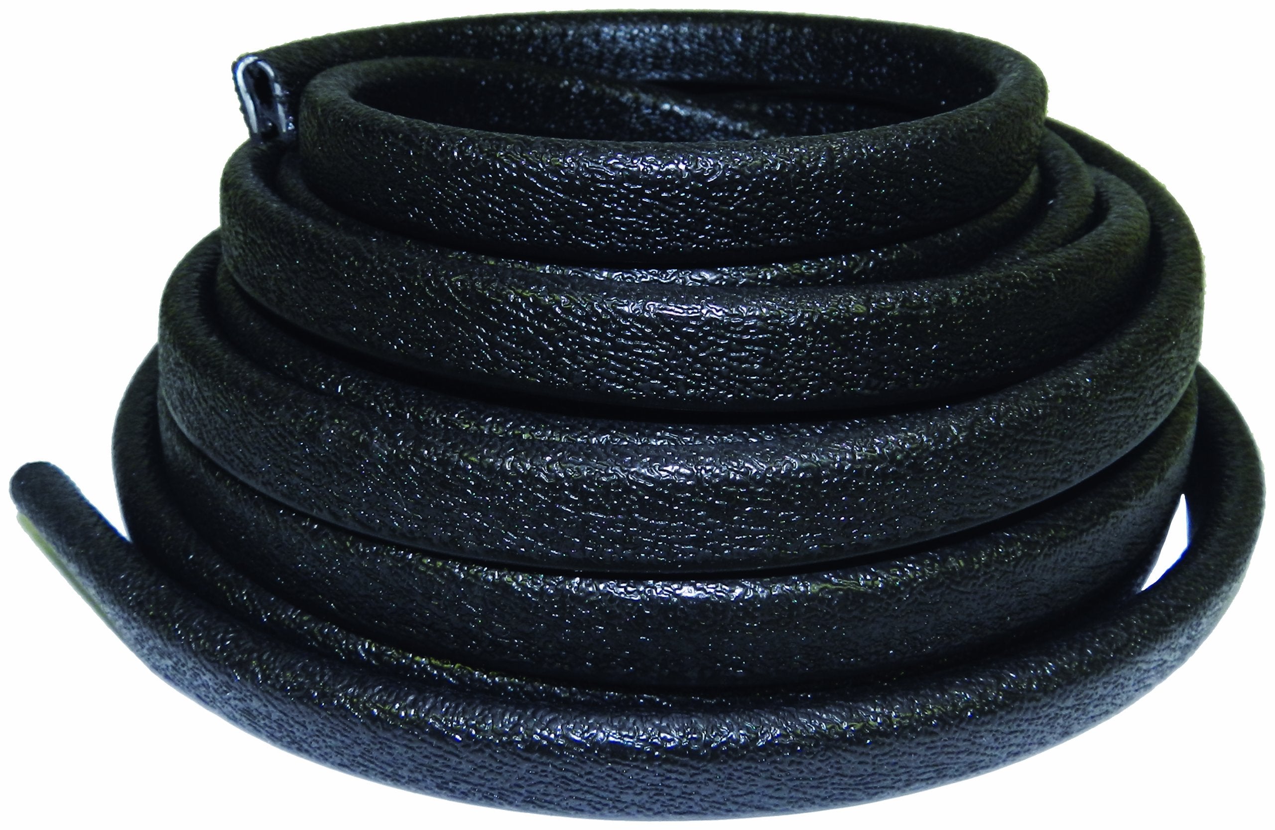 Taco Metals Flexible Vinyl Trim, Black, 1/2-Inch