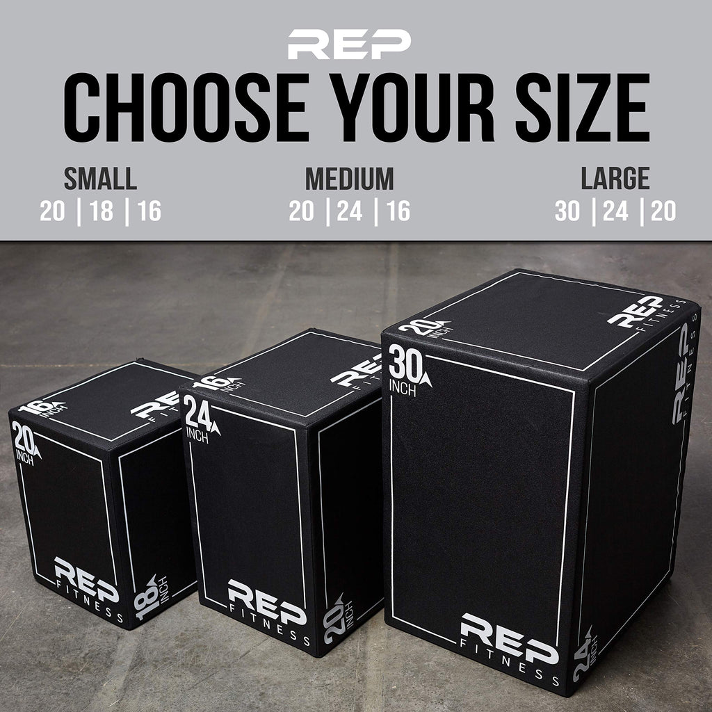 Rep 3 In 1 Soft Plyo Box - 30 Inch