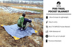 Pike Trail Pocket Beach Blanket (60 X 56) - Lightweight Sand Proof Picnic Blanket, Compact Outdoor Blanket, Waterproof Pocket Bl