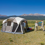 Coleman 6-Person Weathermaster Tent With Screened Porch, Weatherproof Tent With Screen Room, Rainfly & Carry Bag Included