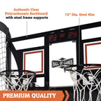 Hall Of Games 2 Player Arcade Basketball Game Blackgrey