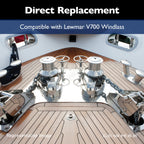 Lewmar V700 Gear Set - Replacement Gear Set Kit For V700 Windlass, Includes Gears(3), Retaining Clip And Hardware