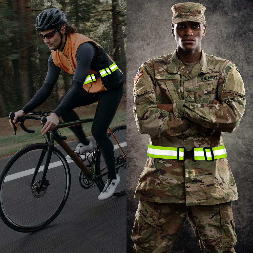 Hivisible Reflective Belt For Running Army Pt Belt Reflective Running Gear