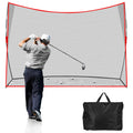 Golf Net: 10x7ft Heavy Duty Golf Practice Net for Indoor/Outdoor Training, Portable Golf Hitting Net with Carry Bag, Ideal Golf 