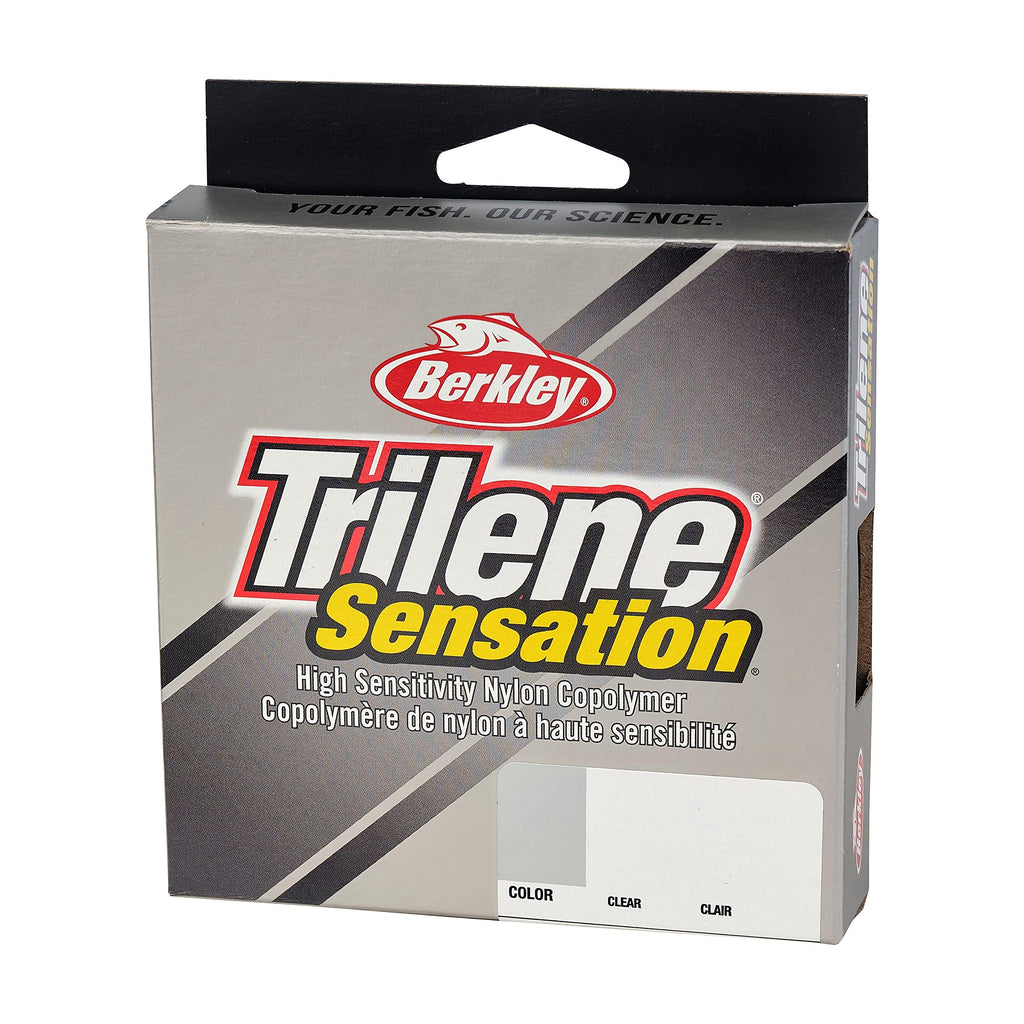 Berkley Trilene Sensation, Clear, 14Lb | 6.3Kg Monofilament Fishing Line, Suitable For Freshwater Environments