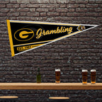 Rico Industries Ncaa Grambling State Tigers Classic 12'' X 30'' Felt Wall D  Cor Pennant - Great For Home/Bed Room/Man Cave D  C