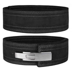 Hawk Sports Lever Belt For Men & Women, 10Mm Thick, 4'' Wide Suede Leather Weightlifting Belt, Safely Maximize Gains From Heavy 