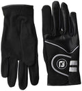 Footjoy Women'S Raingrip Golf Gloves, Pair, Black Large, Pair