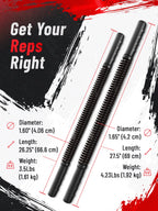 Zenooze'S Power Twister Flex Bar, The Ultimate Upper Body Exercise Equipment For Strengthening Your Chest Workout, Shoulders,Bic