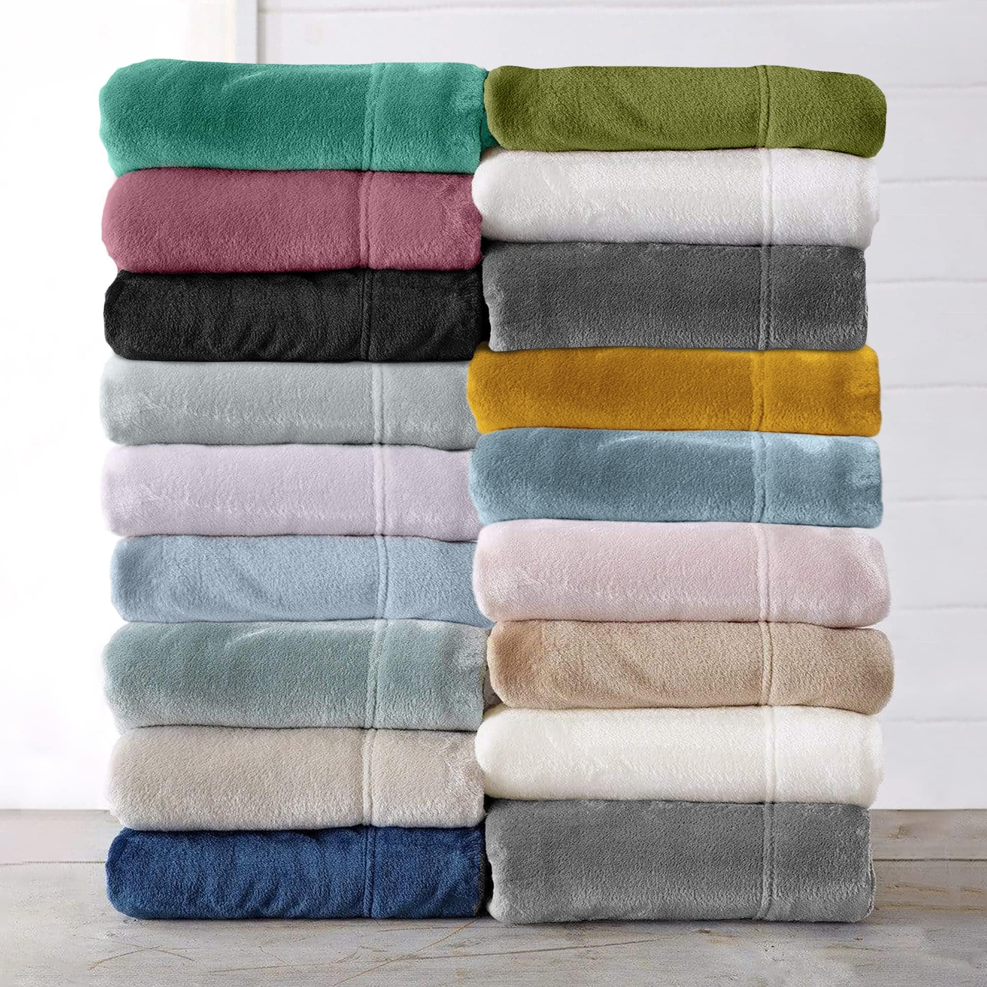 Great Bay Home Micro Fleece Extra Soft Cozy Velvet Plush Solid Sheet Set Deluxe Bed Sheets With Deep Pockets Velvet Luxe Collect