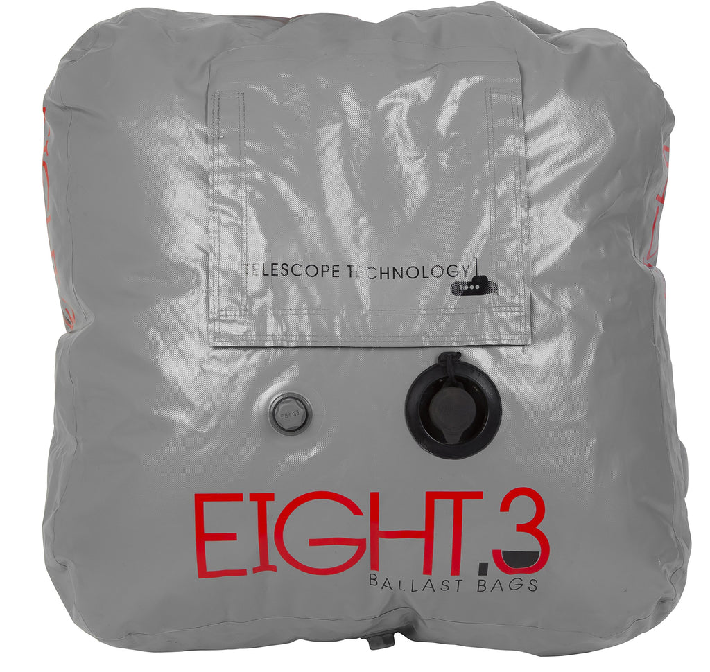 Ronix Eight.3 - Telescope - Floor Ballast - Rectangle - 400Lbs - Silver (2019)