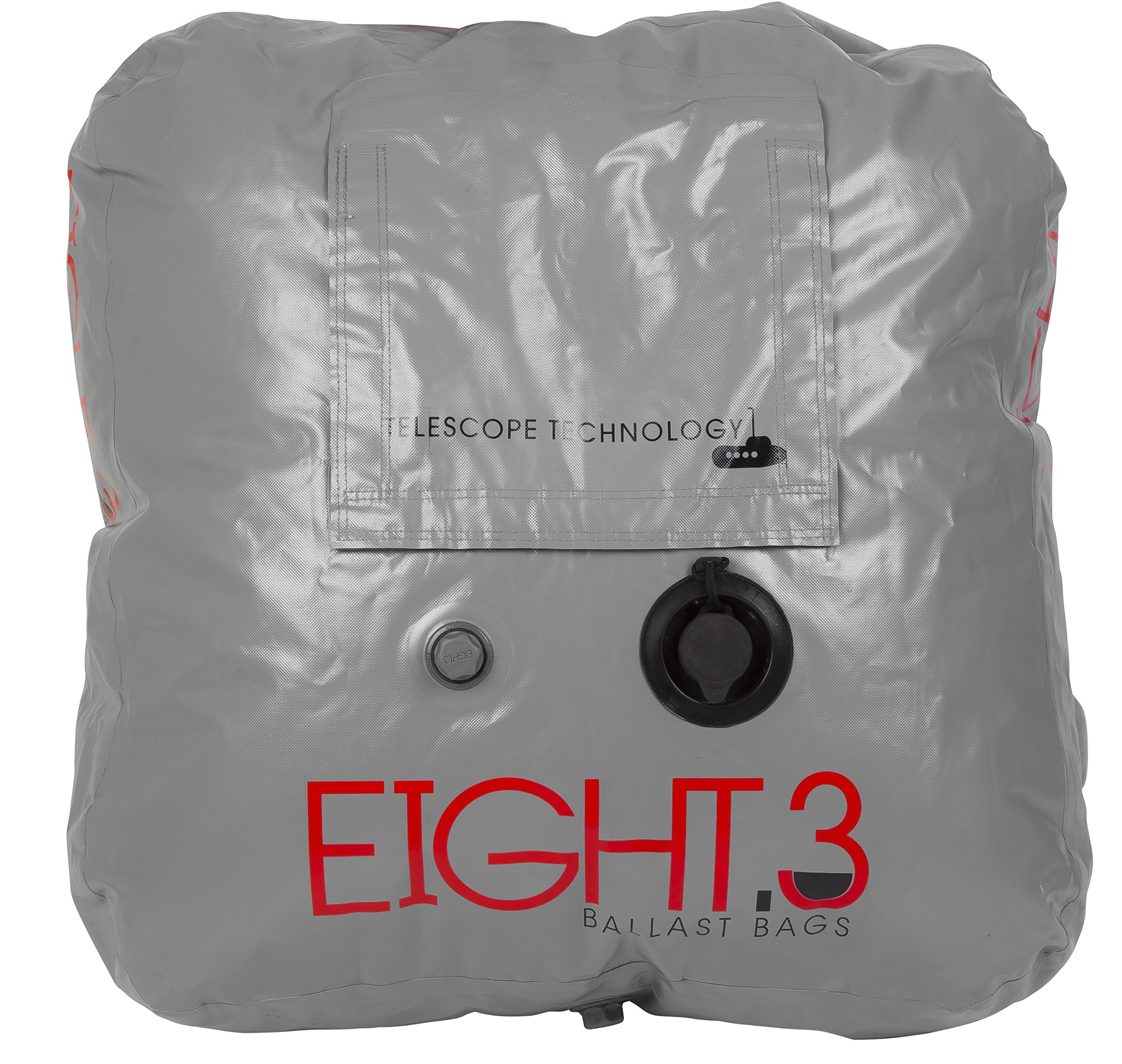 Ronix Eight.3 - Telescope - Floor Ballast - Rectangle - 400Lbs - Silver (2019)