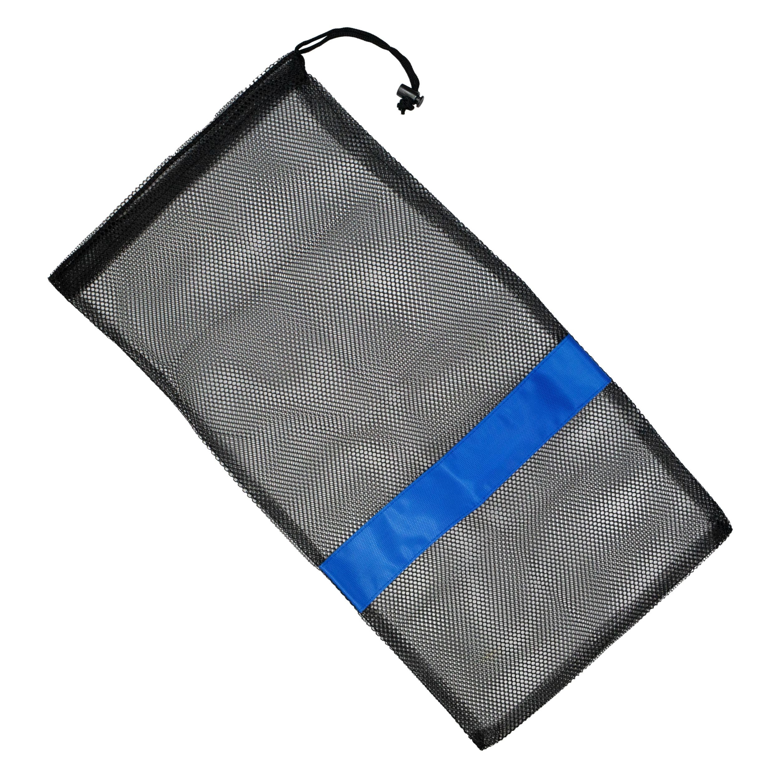Scuba Choice Scuba Diving Snorkeling Drawstring Mesh Bag, 25'' X 13'',Black