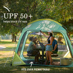 Coleman Skyshade Screen Dome Canopy Tent, 10 X 10 Shade Canopy, Upf 50+ Outdoor Canopy Tent For Camping, Tailgating, And Beach S