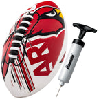 Franklin Sports Nfl Philadelphia Eagles Football - Youth Mini Football - 8.5'' Football- Spacelace Easy Grip Texture- Perfect Fo