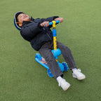 Jetson Cocomelon 2-in-1 3-Wheel Kick Scooter, Foldable and Detachable Seat, Seat Supports Weight Up to 55 lbs, Scooter: Up to 90