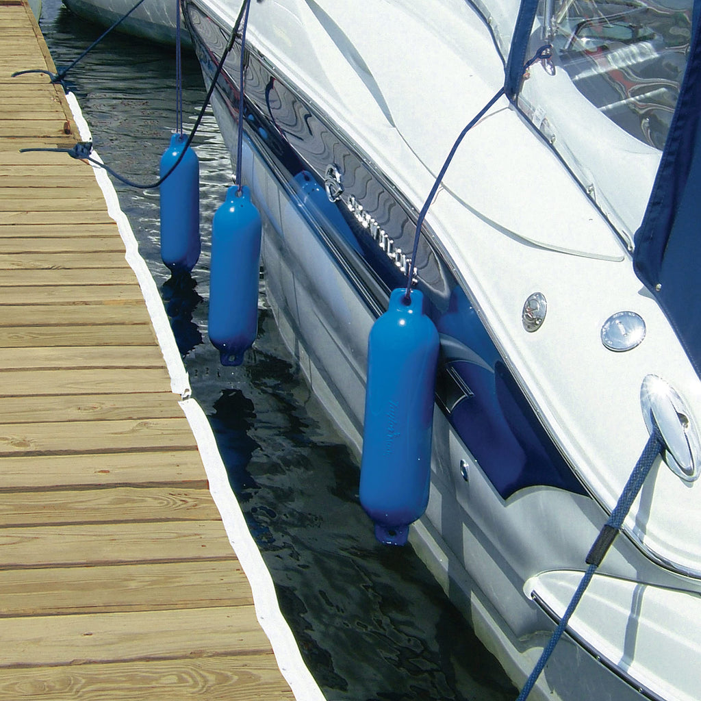 Taylor Made Products 31722 Hull Gard Inflatable Vinyl Boat Fender, 5.5 X 20 Inch, Black