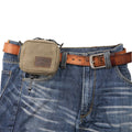 diodrio Belt Pouch for Men YKK Zippers, Small EDC Belt Pouch Bag, Size S