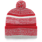 47 Kansas City Chiefs Super Bowl Lviii Champions Northward Beanie Hat With Pom - Nfl Kc Cuffed Winter Knit Cap Red