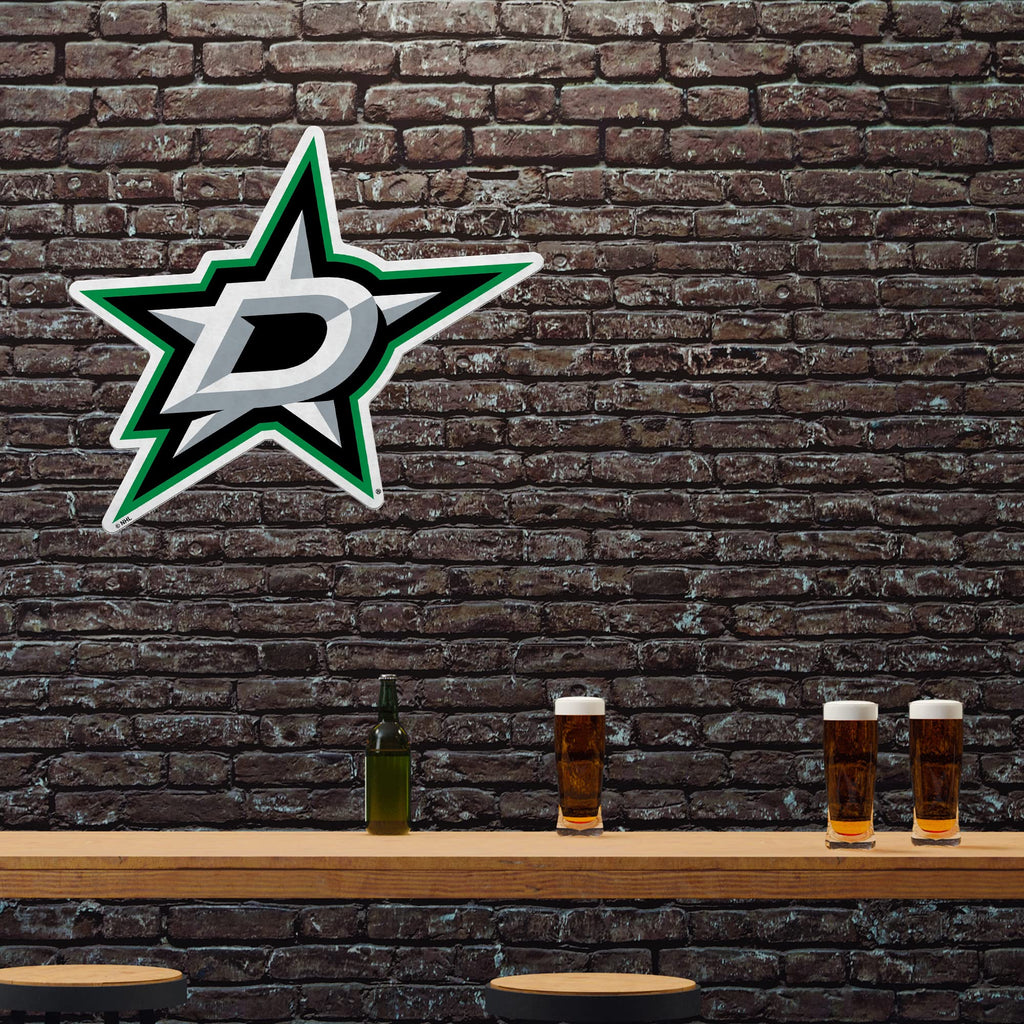 Rico Industries Nhl Dallas Stars Primary Shape Cut Pennant - Home And Living Room D  Cor - Soft Felt Ez To Hang