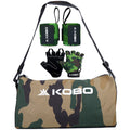 Kobo Military Gym Kit Of Gloves, Bag & Wrist Support (Xl)
