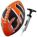 Franklin Sports NFL Chicago Bears Football - Youth Football - Mini 8.5 Rubber Ball - Perfect for Kids - Team Logos and Colors