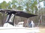 T-Top Boat Shade Kit, Black (5'L X 60''W) - Outer Uv Reflective Coating For A 98% Effective Uv Block - Secure Fit-Speed Tested U