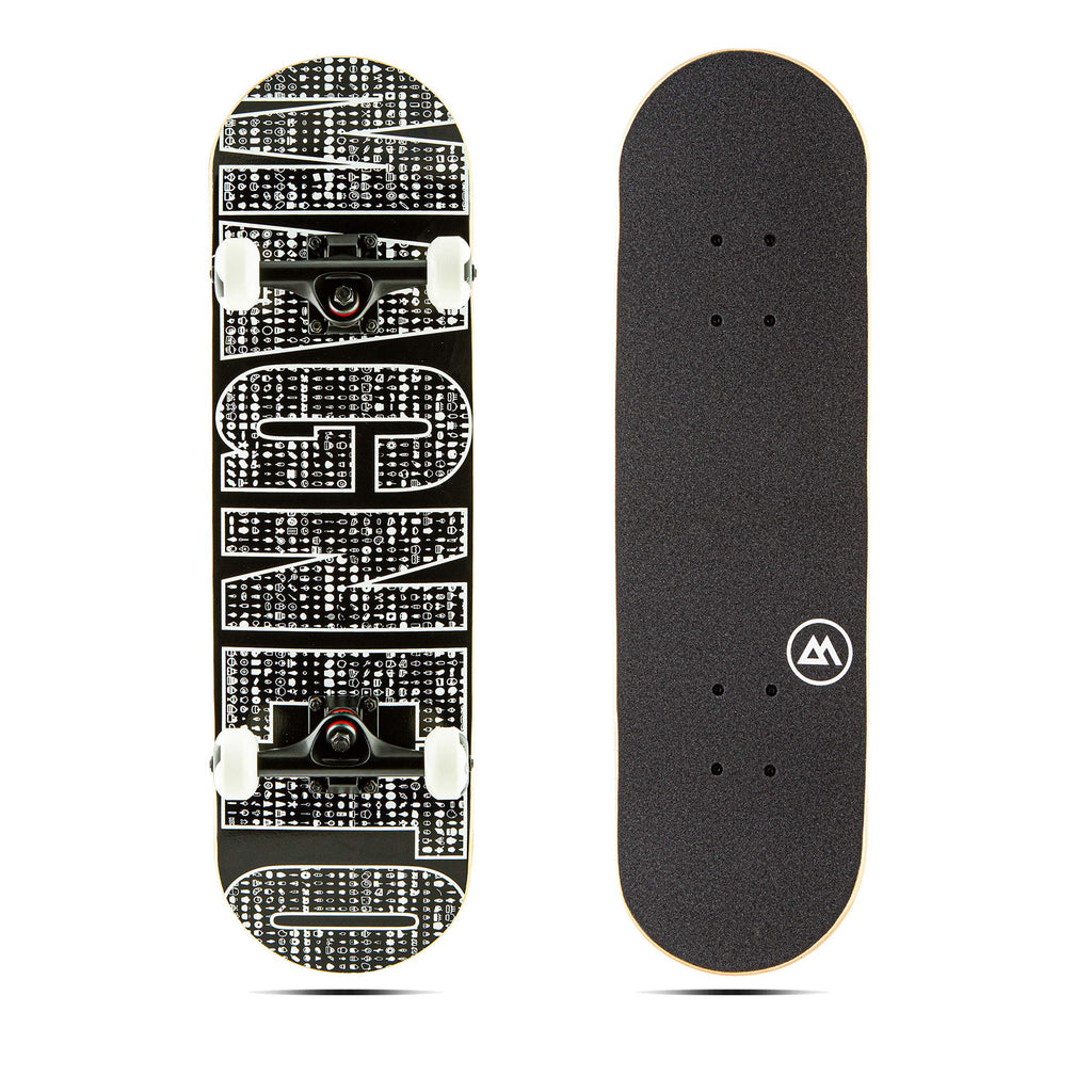 Magneto Kids Skateboard | 22+ Inches Long By 6+ Inches Wide | Maple 7 Ply Deck | Fully Assembled | School Locker Cruiser Board |