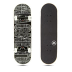 Magneto Kids Skateboard | 22+ Inches Long By 6+ Inches Wide | Maple 7 Ply Deck | Fully Assembled | School Locker Cruiser Board |