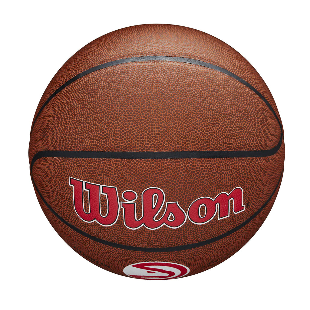 Wilson Nba Atlanta Hawks Purefeel Cover Basketball - Size 7, 29.5''