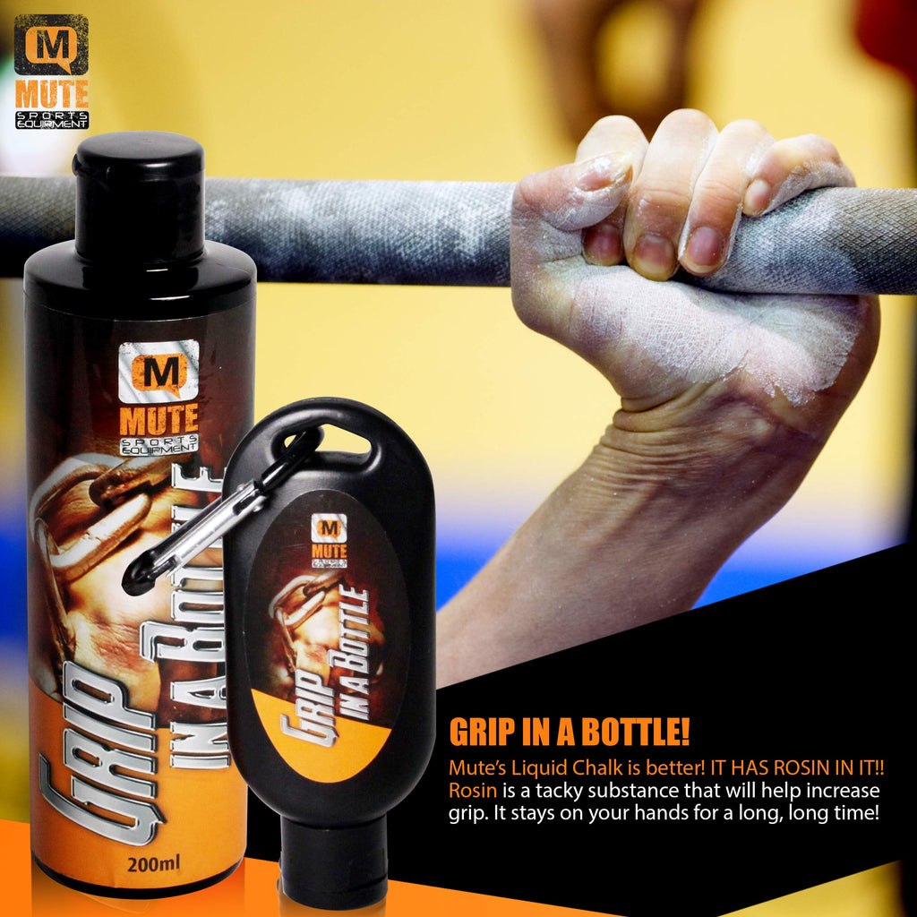 Mute Liquid Athletic Chalk With Rosin, 200 Milliliter Refill