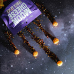 Moon Cheese Space Spice, Sweet Cosmic Chili, Crunchy, Protein-Rich Cheese Snack, Keto Friendly, 100% Real Cheese, Low Carb, Glut