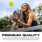 Franklin Sports X-40 Outdoor Pickleballs - Usa Pickleball (Usapa) Official - Bulk Set Of Regulation Size Outdoor Balls - Officia