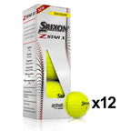 Srixon Ball:Z-Star Xv7 Tyl (12), Yellow, One Size (10311207)