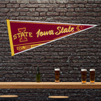 Rico Industries Ncaa Iowa State Cyclones Classic 12'' X 30'' Felt Wall D  Cor Pennant - Great For Home/Bed Room/Man Cave D  Cor