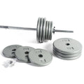 Cap Barbell Standard 1-Inch Barbell Weight Set, 100-Pounds