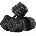 Yaheetech Adjustable Dumbbells Weight Set - 66Lb Dumbbell Weights Exercise & Fitness Equipment W/ 4 Spinlock Collars & 2 Connect