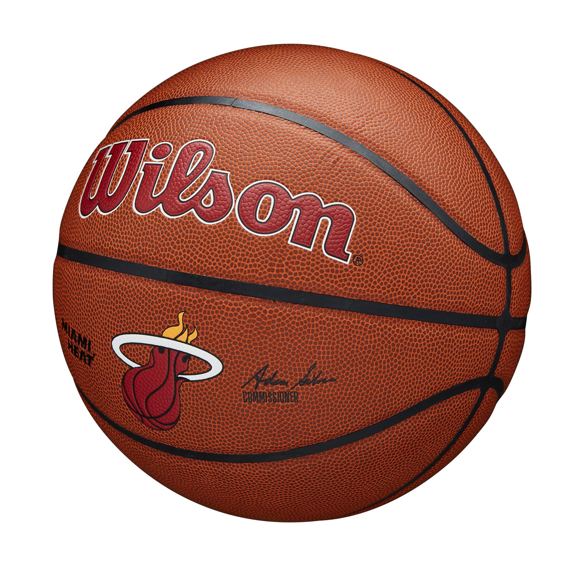 Wilson Nba Team Alliance Basketball - Miami Heat, Size 7-29.5''