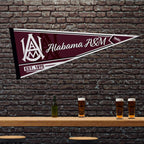 Rico Industries Ncaa Alabama A&M Bulldogs Classic 12'' X 30'' Felt Wall D  Cor Pennant - Great For Home/Bed Room/Man Cave D  Cor