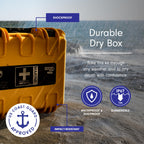 Adventure Medical Kits Marine Series Medical Kit - 1500 - Boat First Aid Kit For Small Crews 24 Hours From Care - Includes Emerg