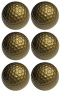 Infusion Miniature Golf Balls, Gold Mini Golf Balls