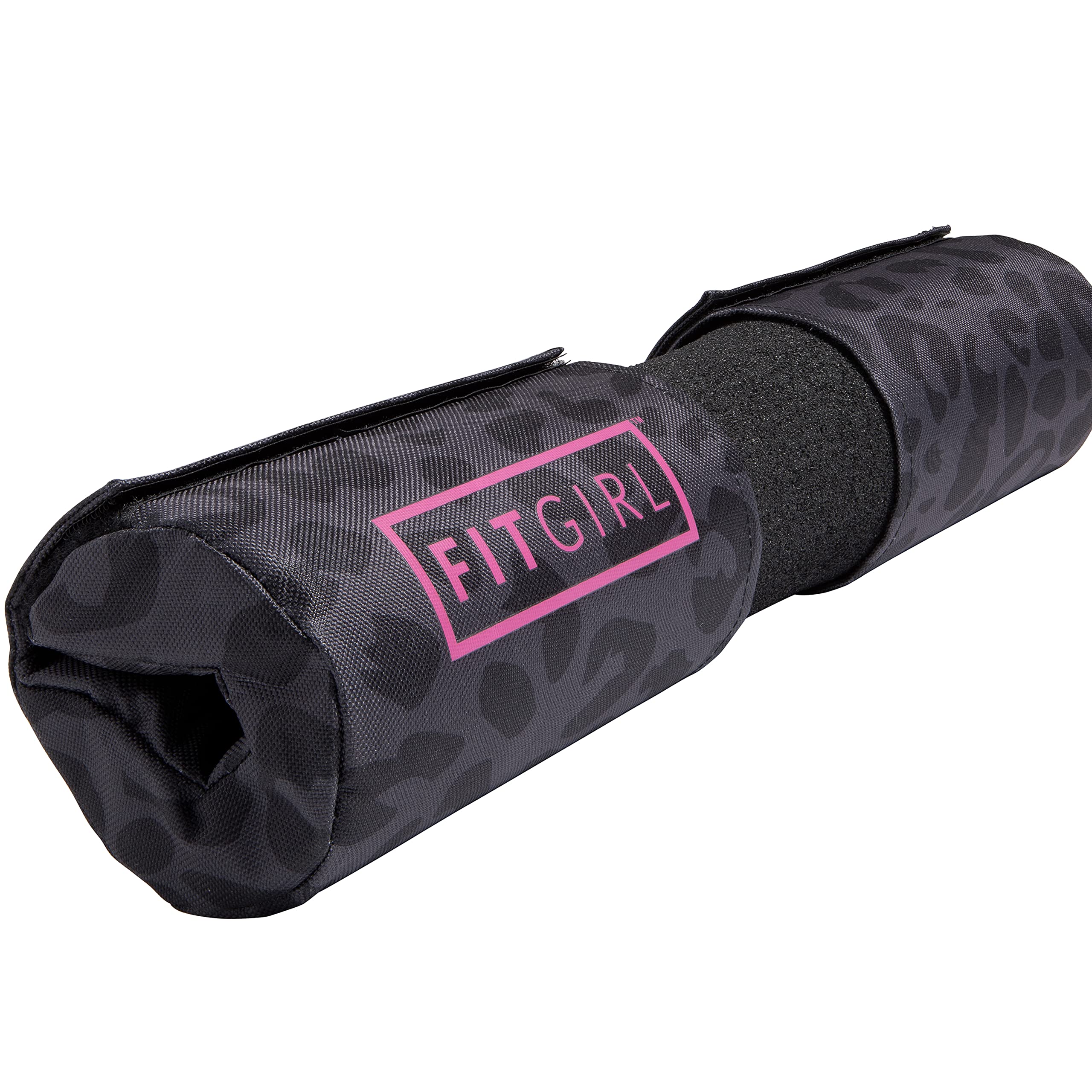 FITGIRL - Squat Pad and Hip Thrust Pad for Leg Day, Barbell Pad Stays in Place Secure, Thick Cushion for Comfortable Squats Lung