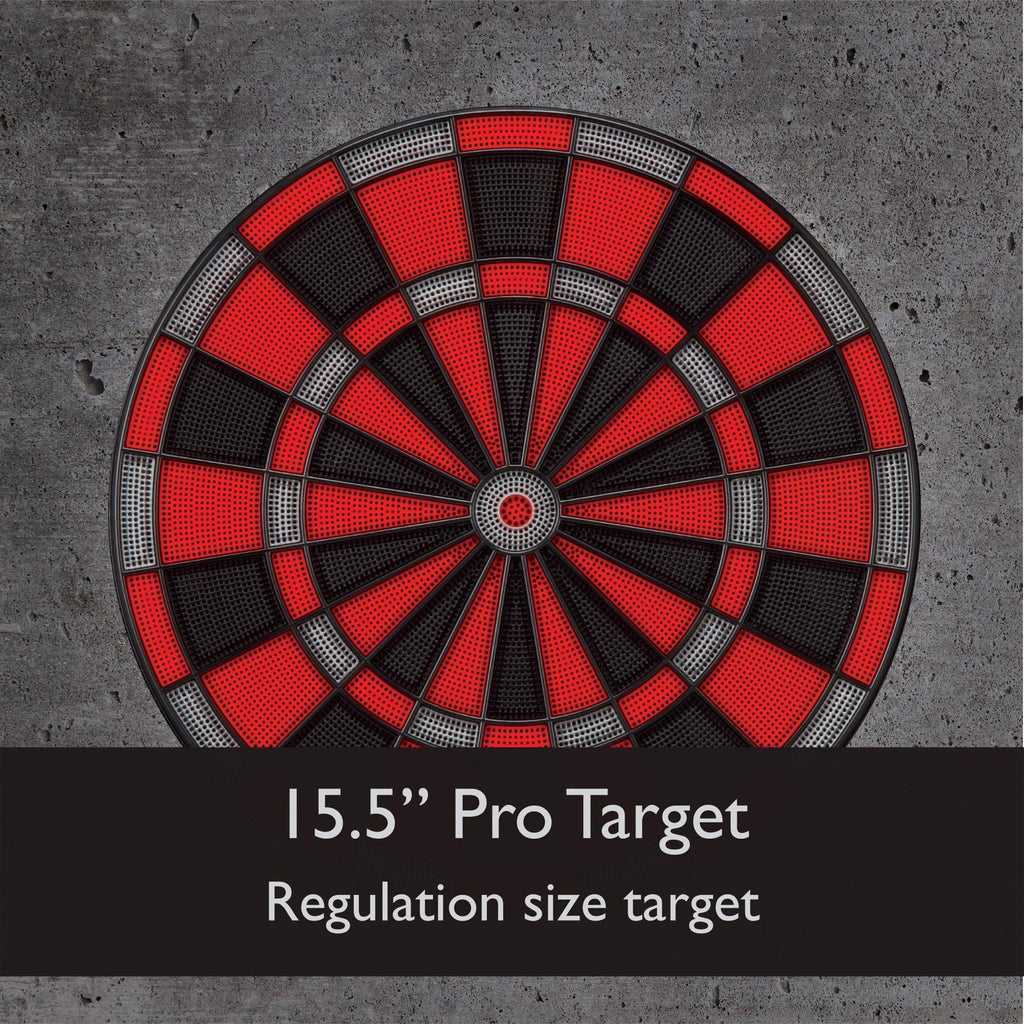 Viper 797 Electronic Dartboard, Quick Access To 301 And Countup From Button Interface, Extended Catch Ring, 11 Square Inch Score