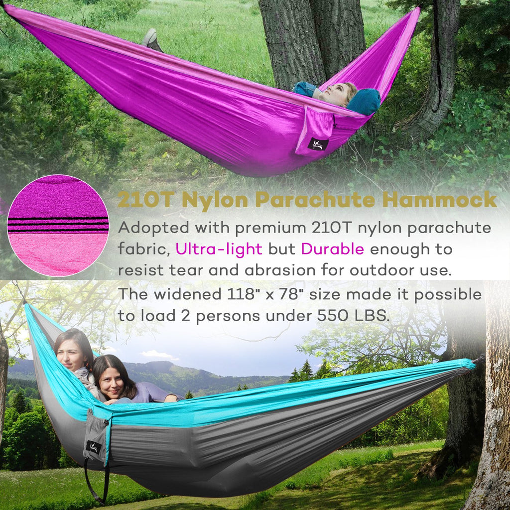 Outdrsy Reinforced Camping Full Set, 118'' X 78''/550Lbs