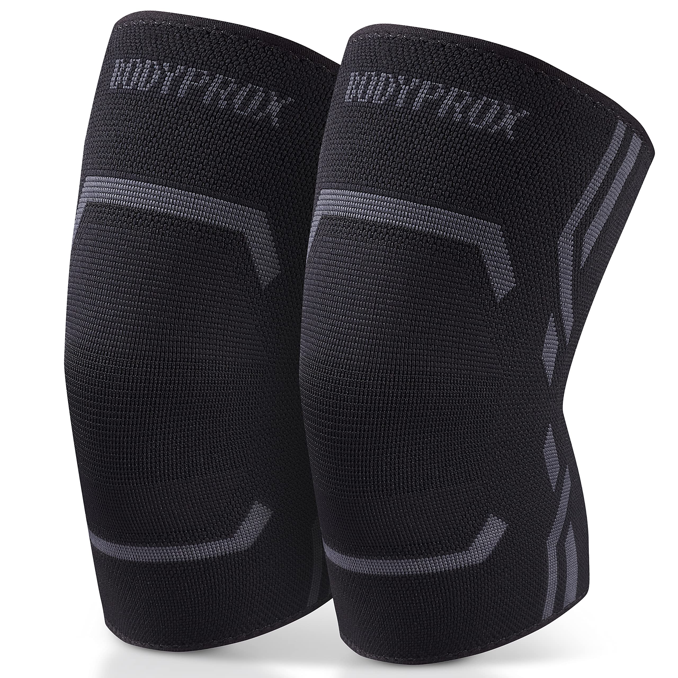 Knee Compression Sleeve For Men And Women (2 Pack), Knee Support Brace For Running And Work Out (X-Large)A