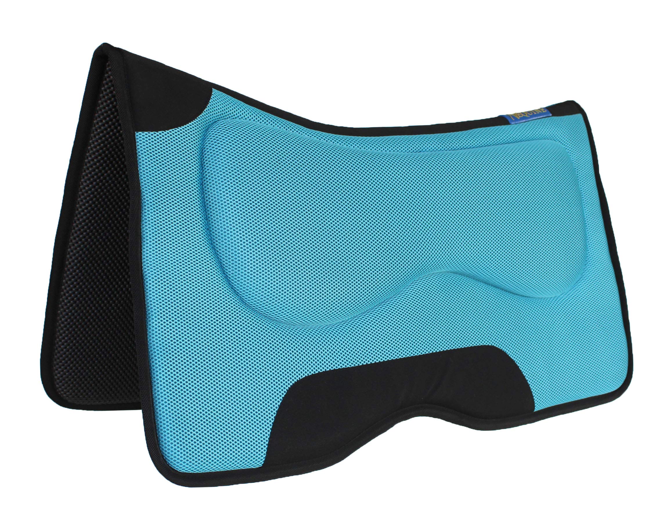 Challenger Horse Saddle Pad Western Contoured Neoprene Shock Absorbing Saddle 39200Tr